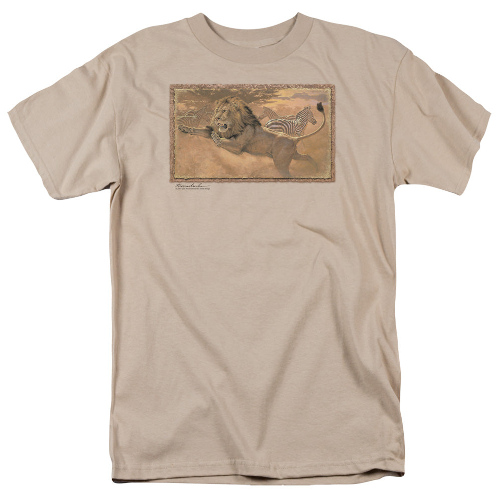Wildlife - The Rush - Short Sleeve Adult 18/1 - Sand T-shirt