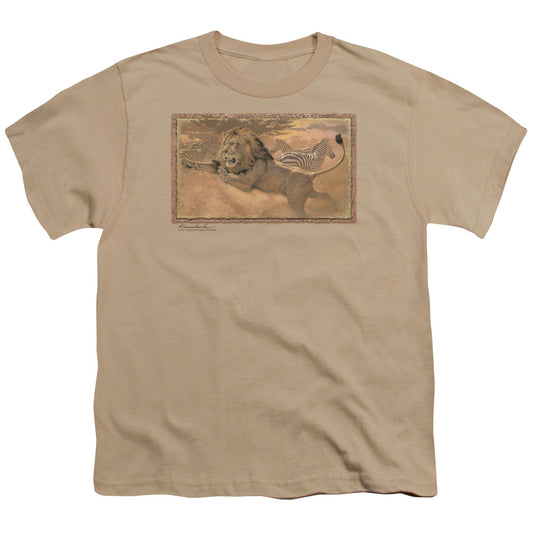 Wildlife - The Rush - Short Sleeve Youth 18/1 - Sand T-shirt