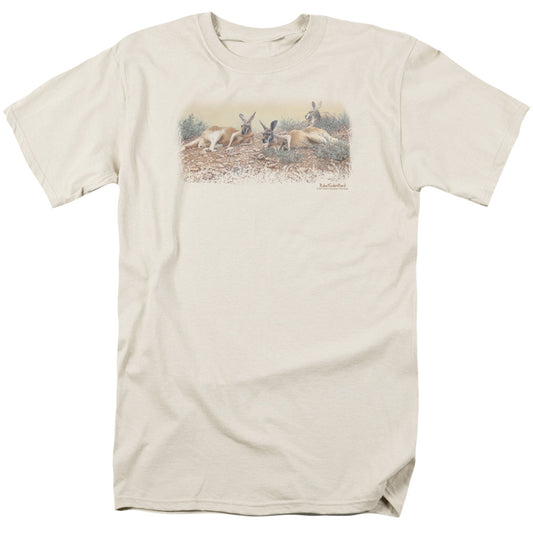 Wildlife - Laid Back In The Outback - Short Sleeve Adult 18/1 - Cream T-shirt