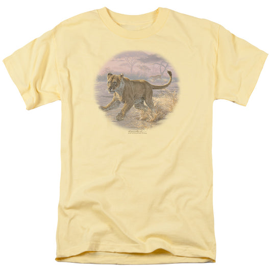 Wildlife - Pandemonium - Short Sleeve Adult 18/1 - Banana T-shirt