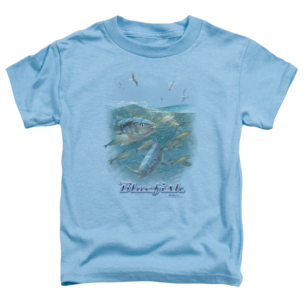 Wildlife - Blue Mayhem - Short Sleeve Toddler Tee - Carolina Blue T-shirt