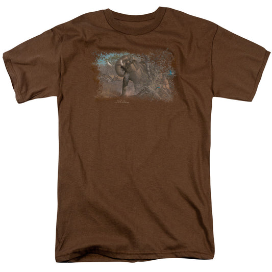 Wildlife - Rolling Thunder - Short Sleeve Adult 18/1 - Coffee T-shirt