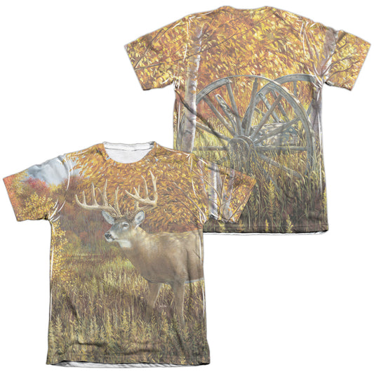 Wild Wings - When Color Is King (Front/back Print) - Adult Poly/cotton Short Sleeve Tee - White T-shirt