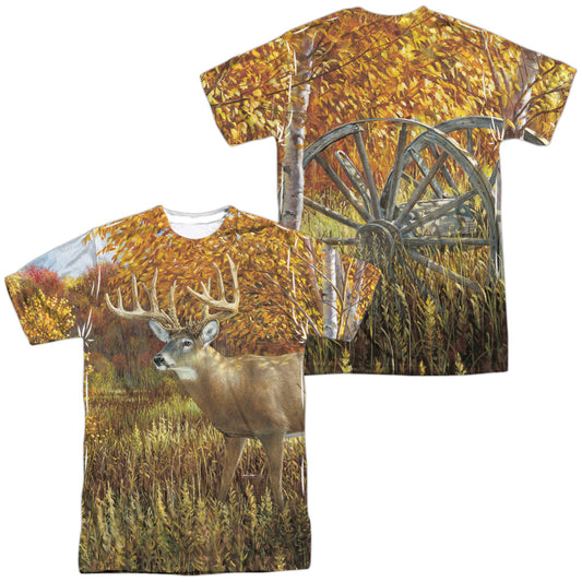 Wild Wings - When Color Is King (Front/back Print) - Short Sleeve Adult Poly Crew - White T-shirt