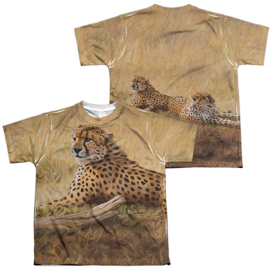 WILD WINGS AFRICAN CATS (FRONT/BACK PRINT)-S/S YOUTH T-Shirt