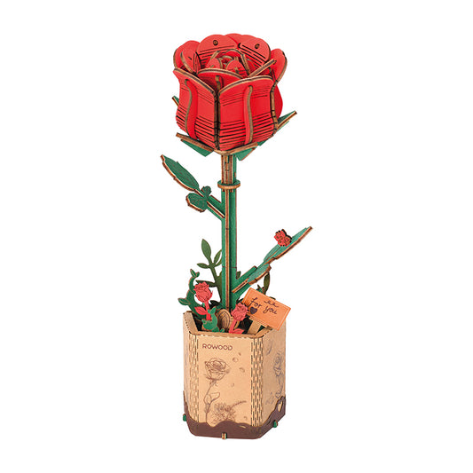 Red Rose 3d Kit