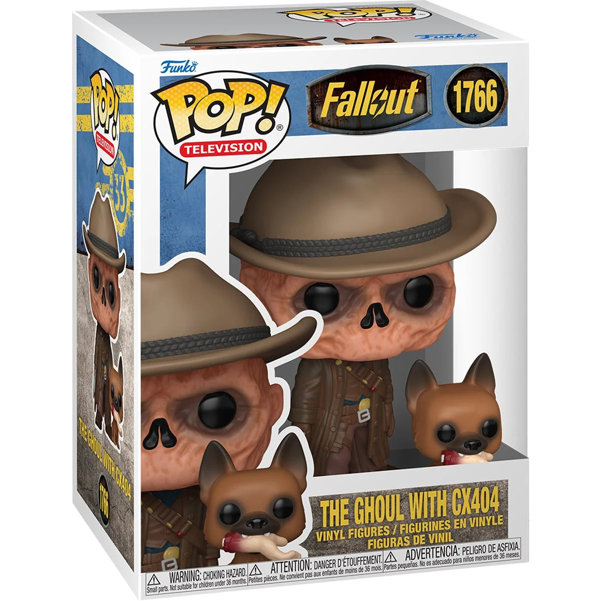 Funko Pop! Fallout (TV Show) The Ghoul and CX404