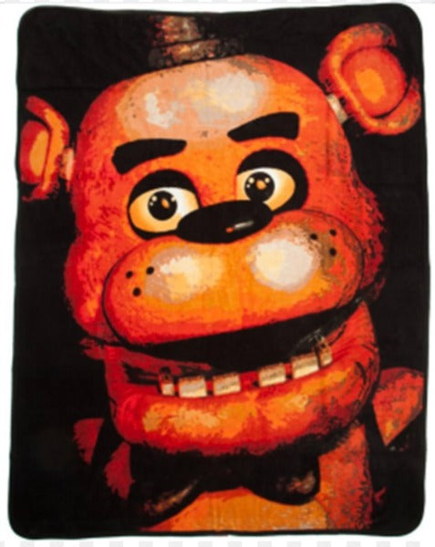 Five Nights at Freddy's - Freddy Fazbear Face Blanket