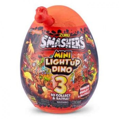 Smashers Series 4 Mini Light-Up Dino MINI Surprise! Mystery Egg