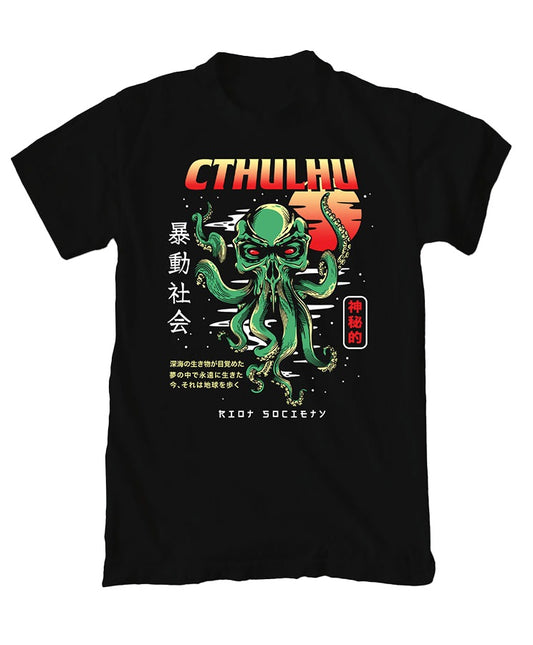 Riot Society Cthulhu Moon T-Shirt