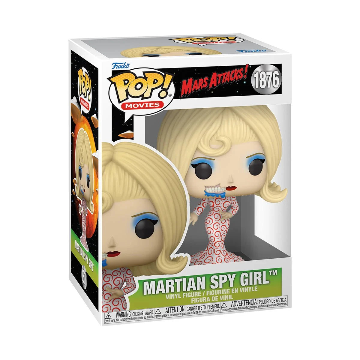 Funko Pop! Mars Attacks Martian Spy Girl