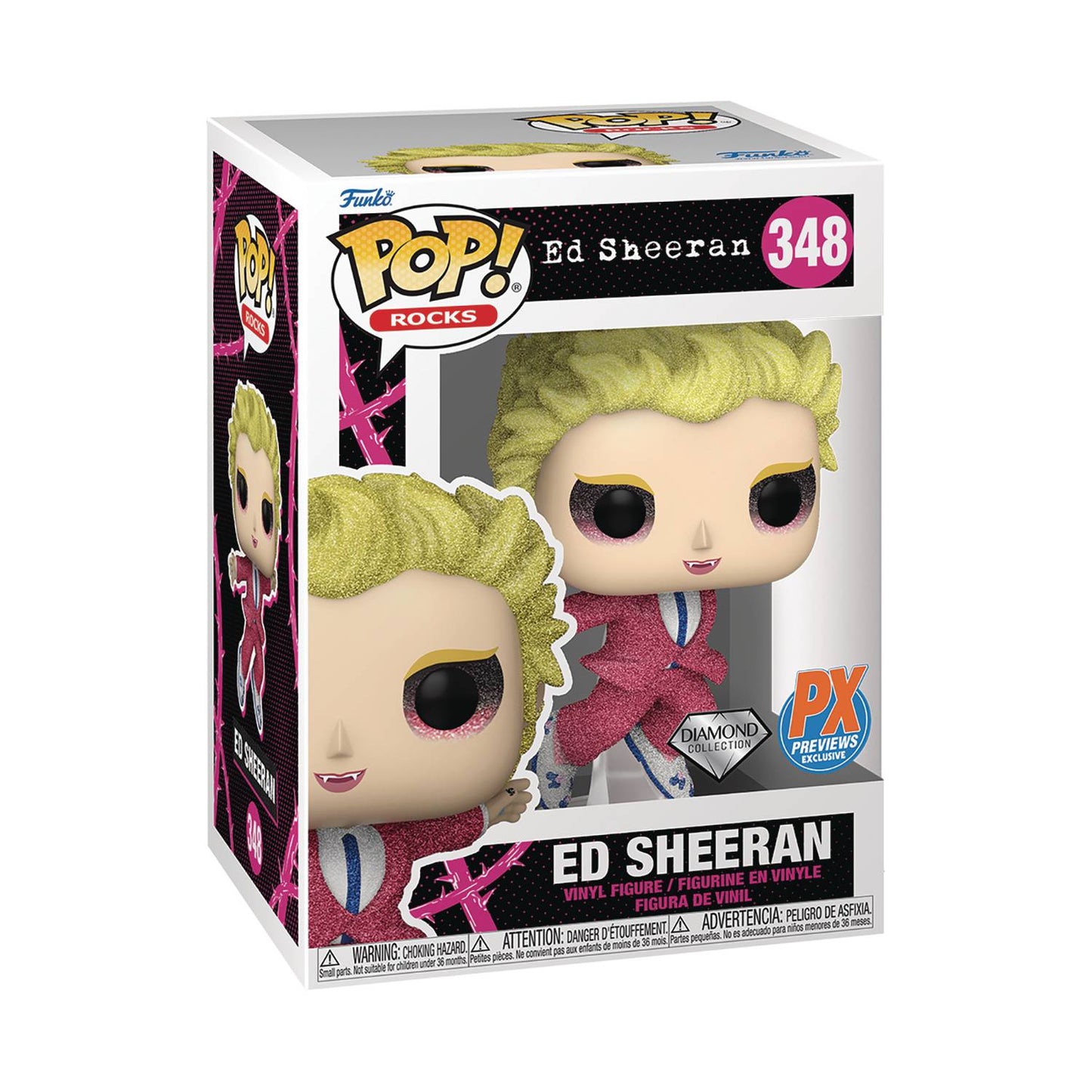 Funko Pop! Ed Sheeran Diamond Glitter Bad Habits Vinyl Figure