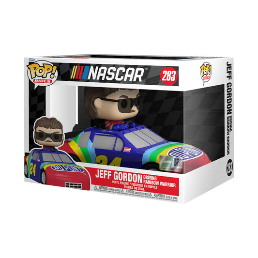 Funko Pop! Ride: NASCAR- Jeff Gordon (Rainbow Warrior)