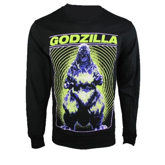 Godzilla Toxic Glow-in-the-Dark Long Sleeve T-Shirt