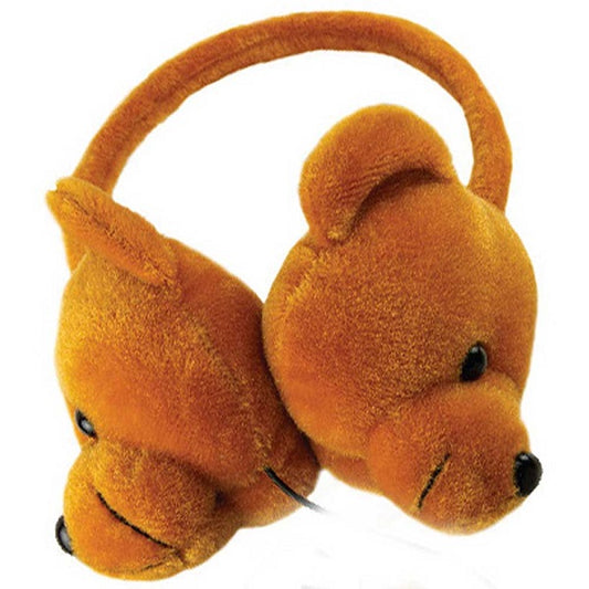 Coby Plush Bear Headphones w/Mic