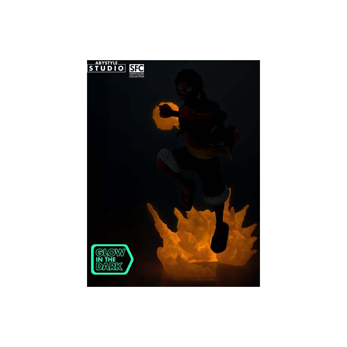 One Piece Luffy Glow in the Dark 7'' Figure