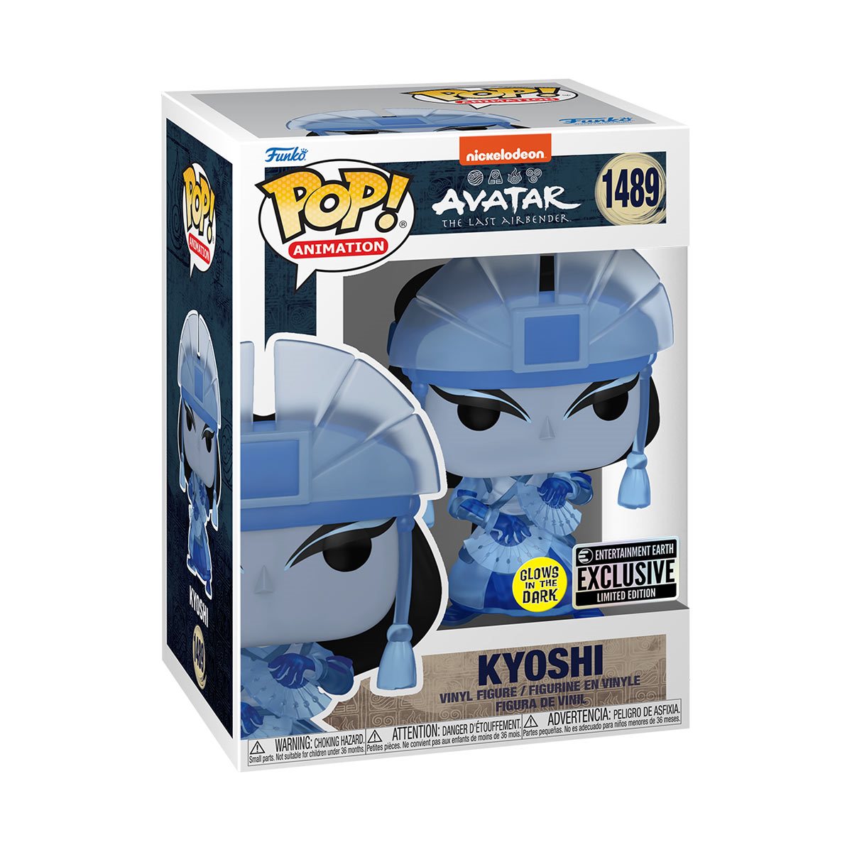 Funko Pop! Avatar: The Last Airbender Kyoshi Spirit Glow-in-the-Dark Vinyl Figure