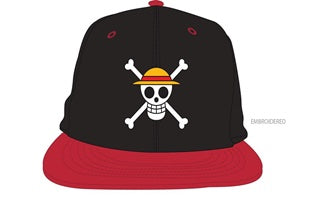 One Piece Straw Hat Crew Logo Snapback Hat