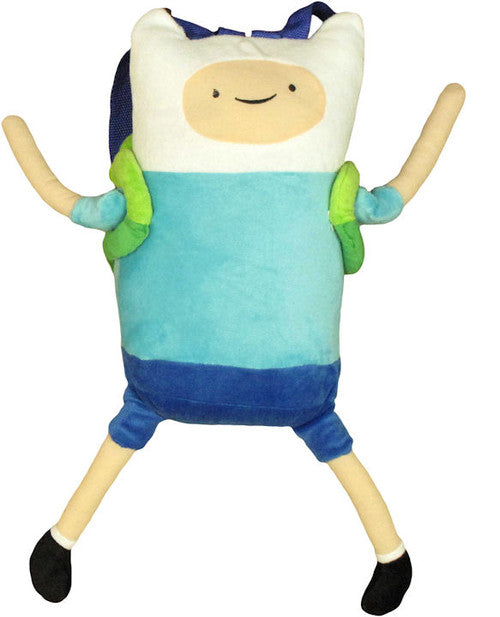 Adventure Time Finn Plush Backpack in Green