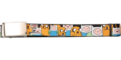 Adventure Time Finn the Human and Jake the Dog Mesh Belt
