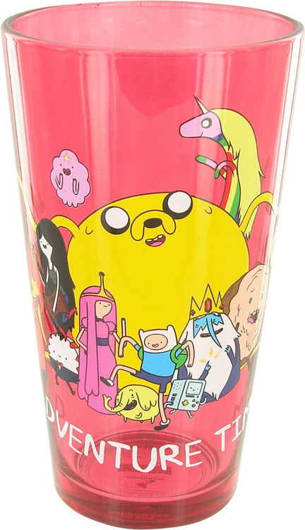 Adventure Time Group Red Pint Glass