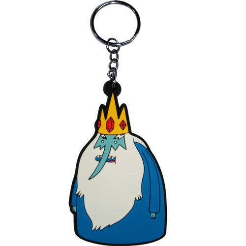 Adventure Time Ice King Keychain in Yellow