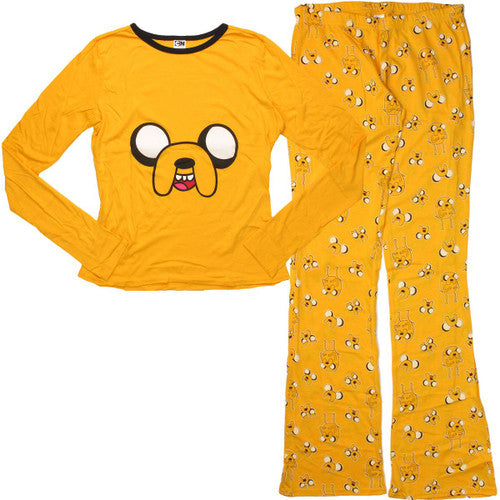 Adventure Time Jake Long Sleeve Junior Pajama Set