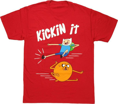 Adventure Time Kickin It T-Shirt