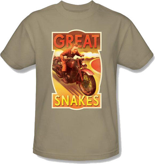 Adventures of Tintin Snakes T-Shirt