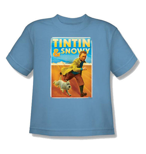 Adventures of Tintin Snowy Juvenile T-Shirt