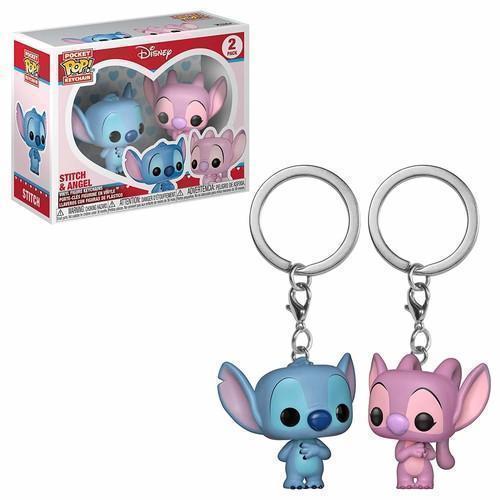 Funko Pop! Keychain: Disney - Lilo & Stich - Stinch & Angel 2-pack