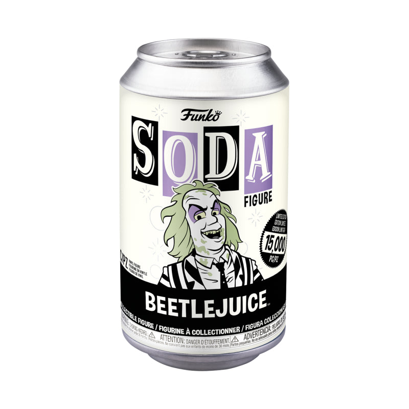 Funko Soda:  Beetlejuice - Beetlejuice (w/chase)