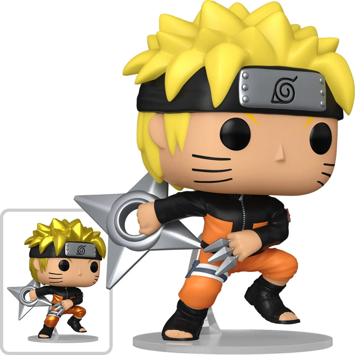 Funko Pop! Naruto: Shippuden Naruto Uzumaki with Shuriken (w/ chase)
