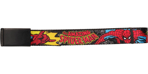 Amazing Spiderman Action Pose Mesh Belt