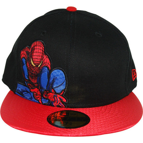 Amazing Spiderman Crouch 59FIFTY Hat