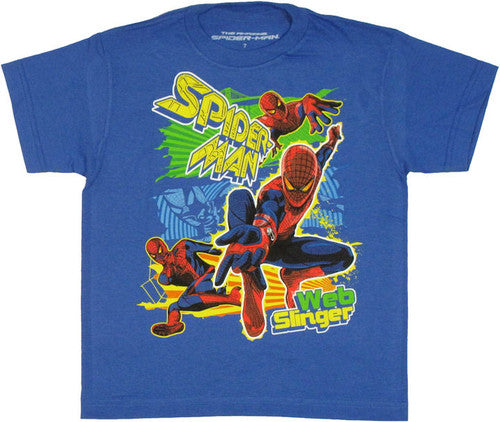 Amazing Spiderman Web Slinger Juvenile T-Shirt