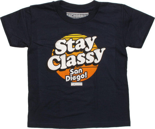 Anchorman Stay Classy Juvenile T-Shirt