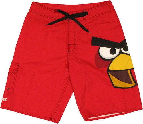 Angry Birds Red Face Shorts