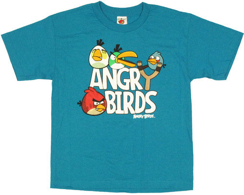 Angry Birds Slingshot Youth T-Shirt