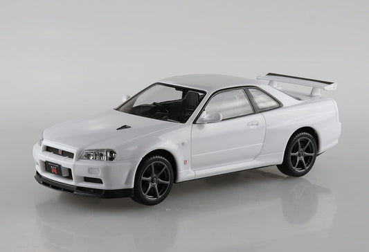 1/32 Nissan R34 Skyline GT-R Model Kit (white)
