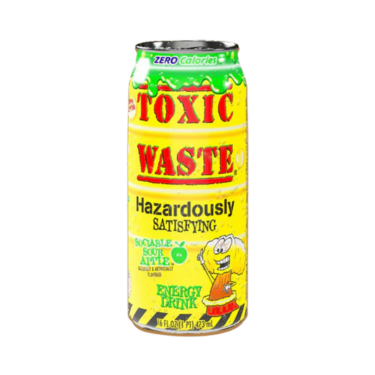 Toxic Waste Sociable Sour Apple Energy Drink