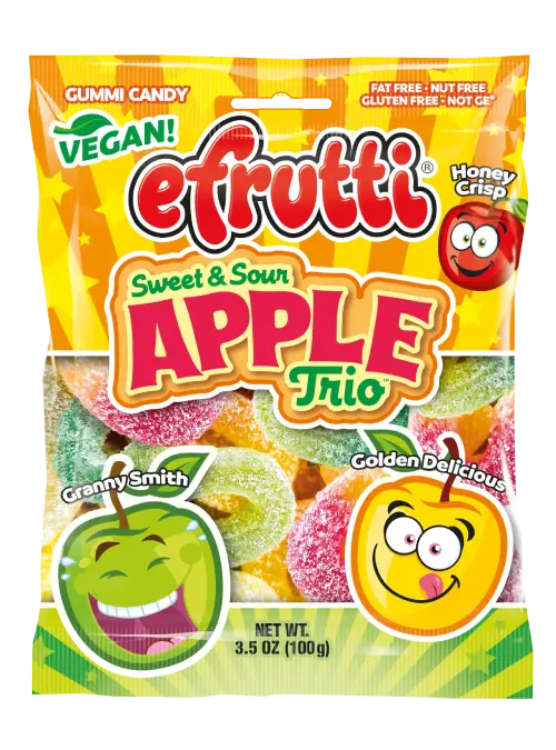efrutti Apple Trio Gummies