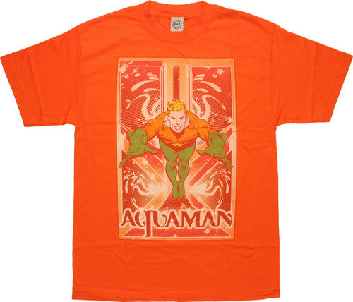 Aquaman Leaping T-Shirt