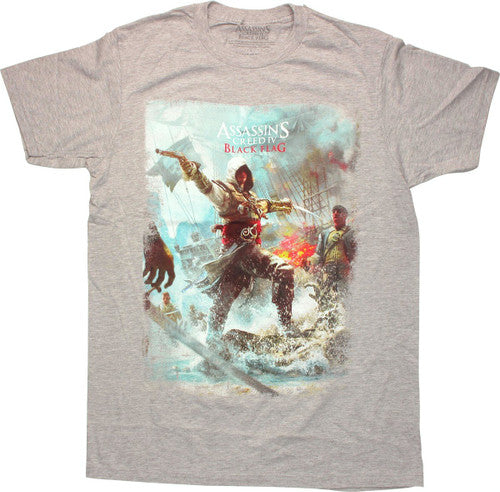 Assassins Creed 4 Edward T-Shirt Sheer