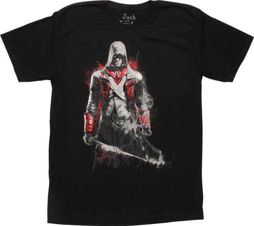 Assassins Creed Arno Dorain Black T-Shirt Sheer