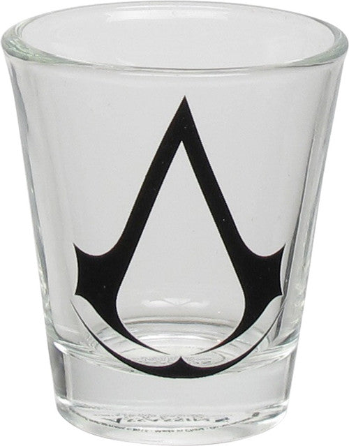 Assassins Creed Crest Logo Shot Glass in Silver