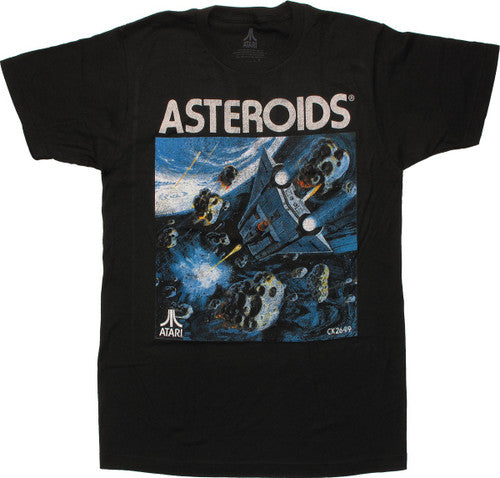 Atari Asteroids Box Art T-Shirt Sheer