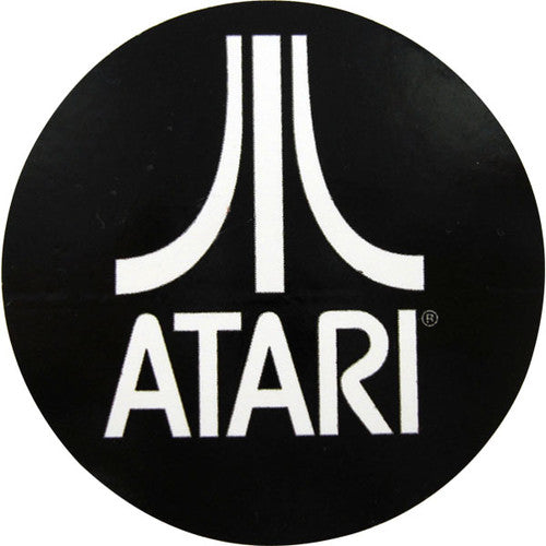 Atari Black Sticker