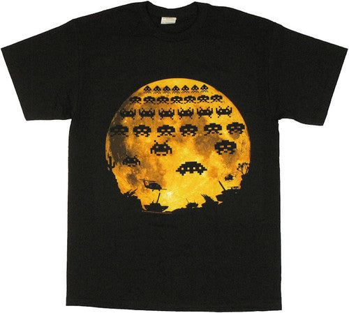 Atari Space Invaders Moon T-Shirt