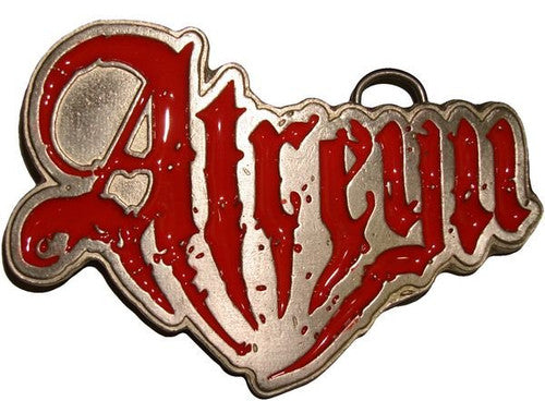 Atreyu Name Belt Buckle in Crimson